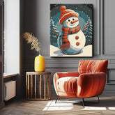 Paint by Numbers Children's Snowman